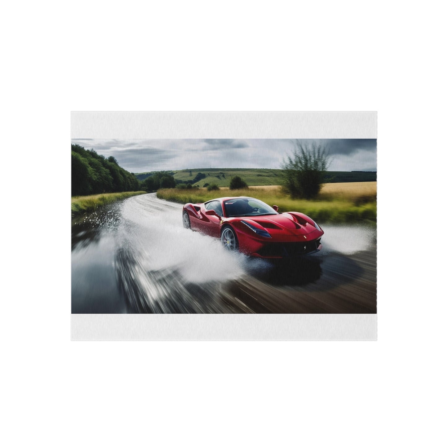 Outdoor Rug  Water Ferrari Splash 4