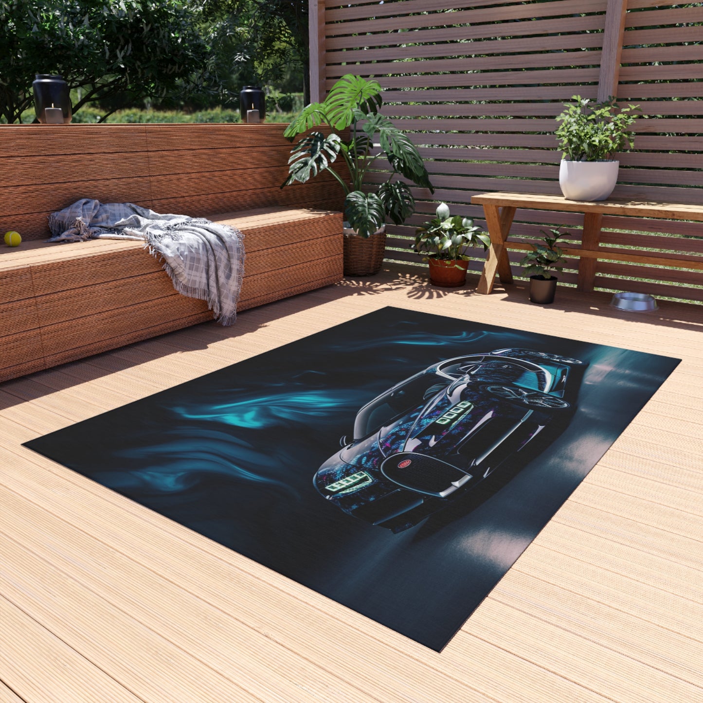 Outdoor Rug  Hyper Bugatti 1
