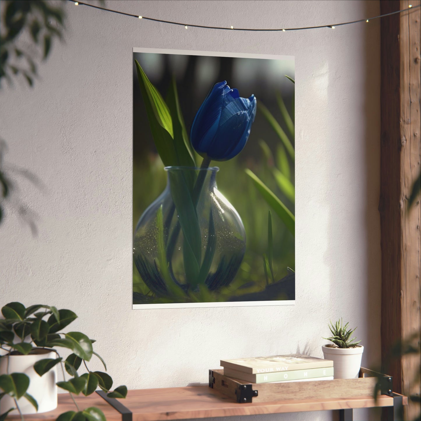 Premium Matte Vertical Posters Tulip 1