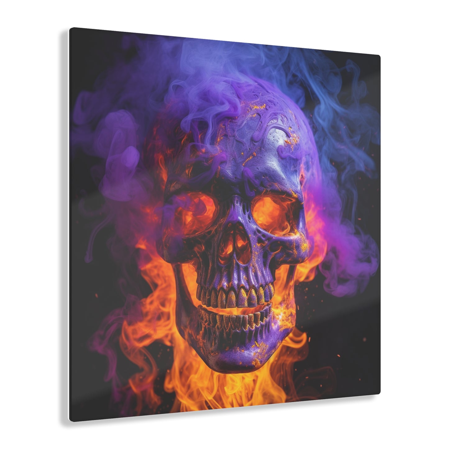 Acrylic Prints Macro Skull 1