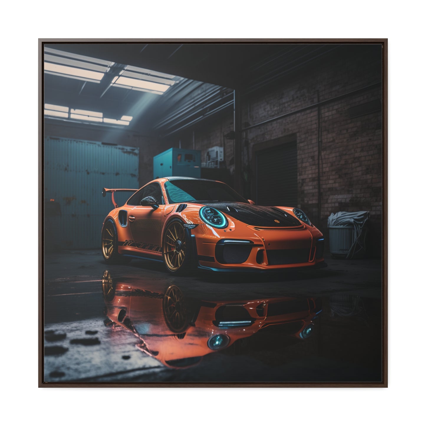 Gallery Canvas Wraps, Square Frame Porsche Color 1