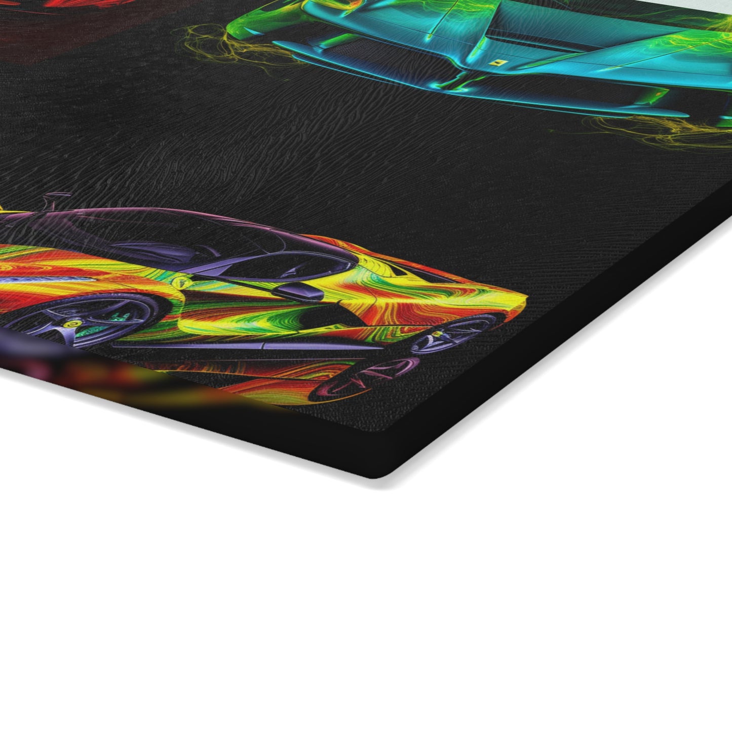 Glass Cutting Board Ferrari Neon 5