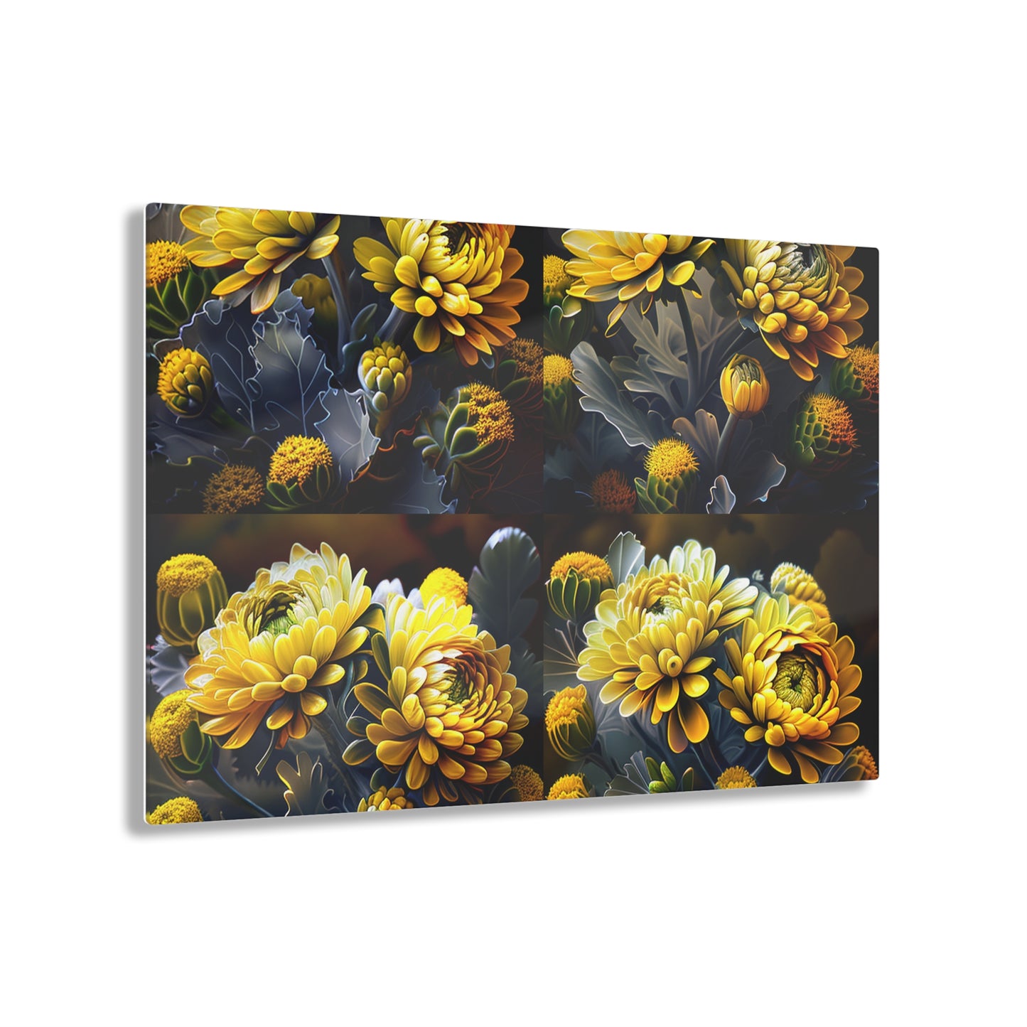 Acrylic Prints Yellow Hermosas Flores Amarillas 5