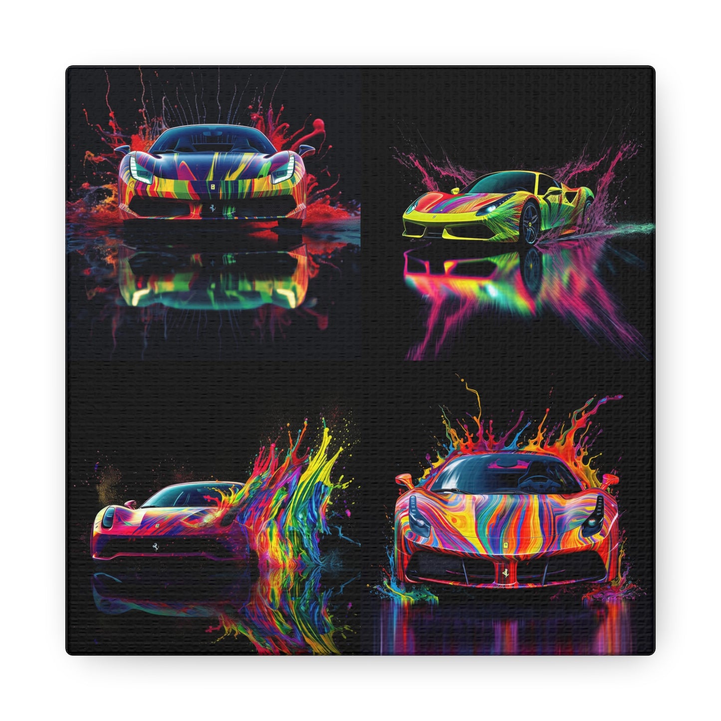 Canvas Gallery Wraps Ferrari Fusion Water 5