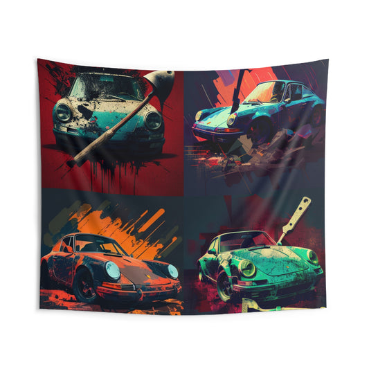 Indoor Wall Tapestries Porsche Abstract 5