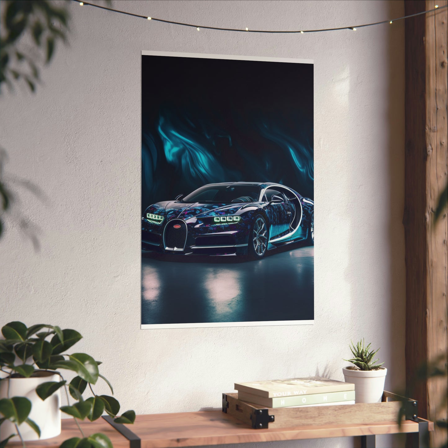 Premium Matte Vertical Posters Hyper Bugatti 1