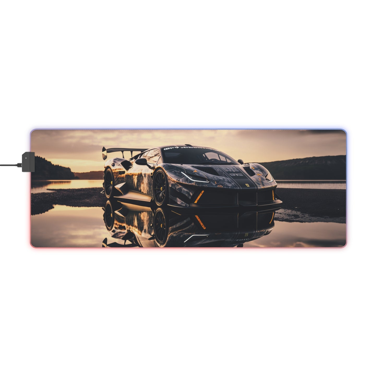 LED Gaming Mouse Pad Ferrari Lake 2