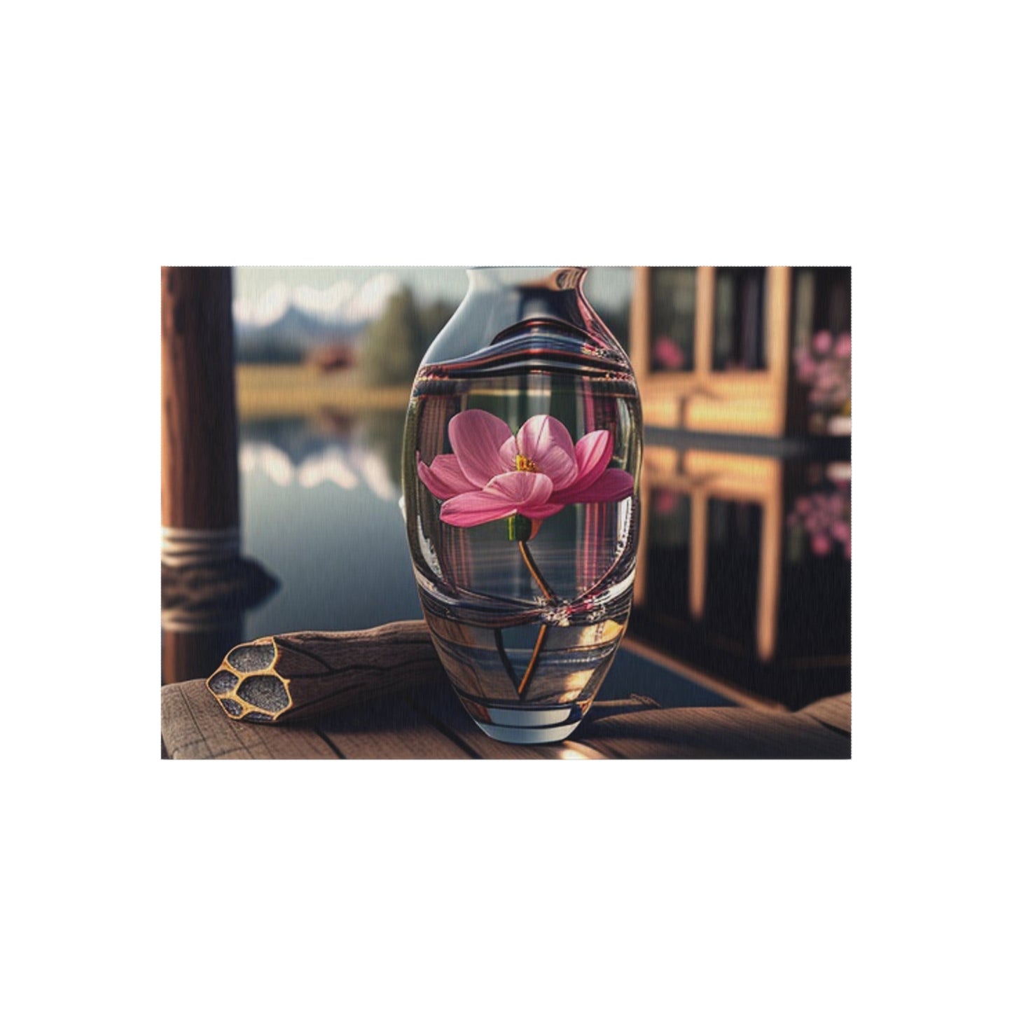 Outdoor Rug  Pink Magnolia 2