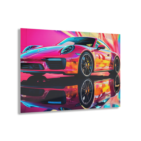 Acrylic Prints Macro Porsche 4