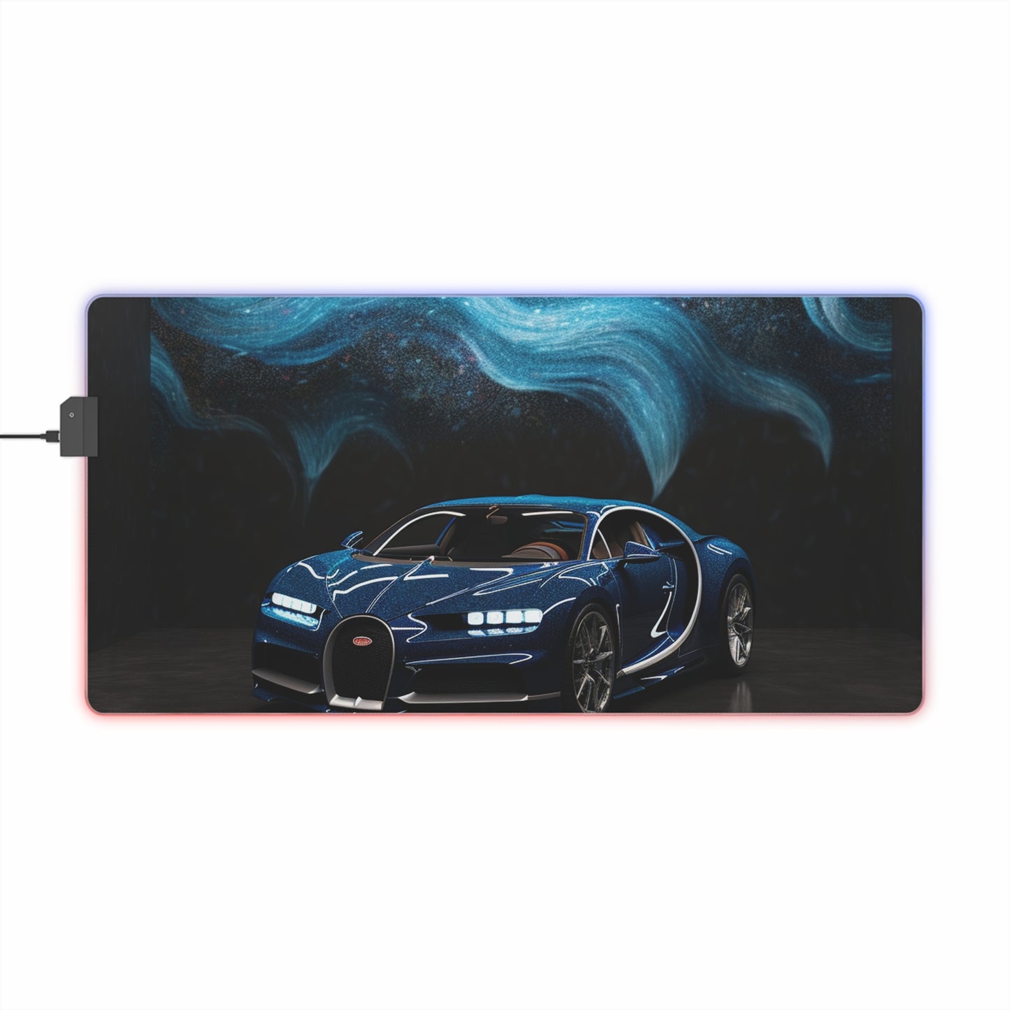 LED Gaming Mouse Pad Hyper Bugatti 3