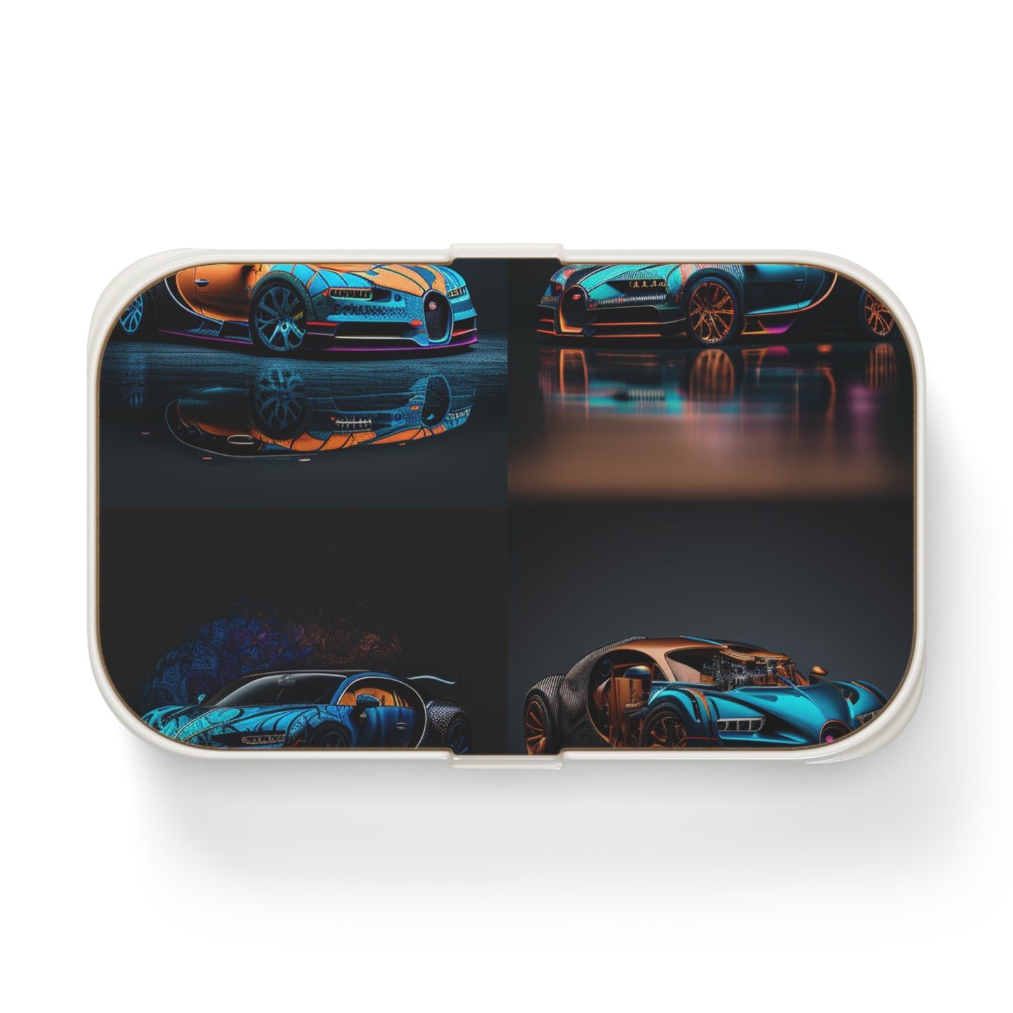 Bento Lunch Box Bugatti Blue 5