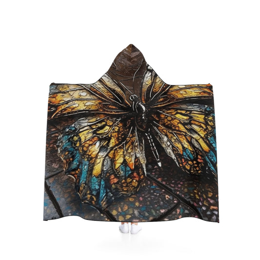 Hooded Blanket Water Butterfly Street 1