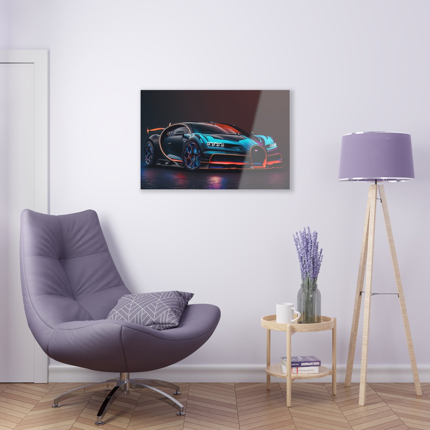 Acrylic Prints Bugatti Chiron Super 1