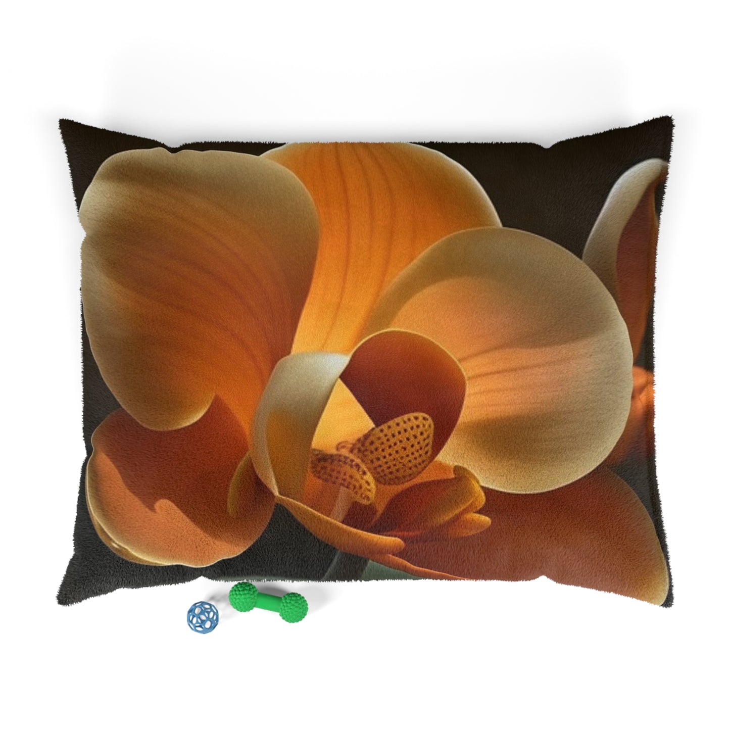Pet Bed Orange Orchid 4