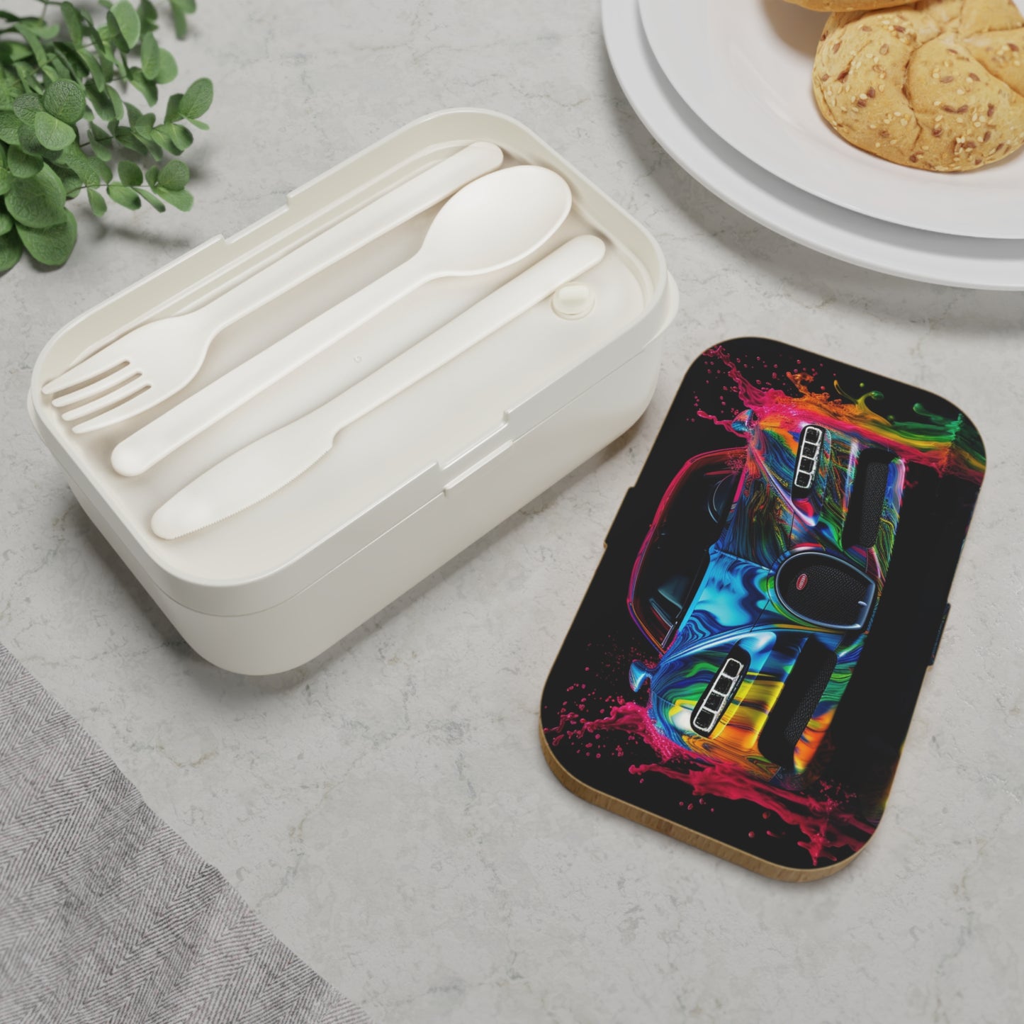 Bento Lunch Box Bugatti Water 4