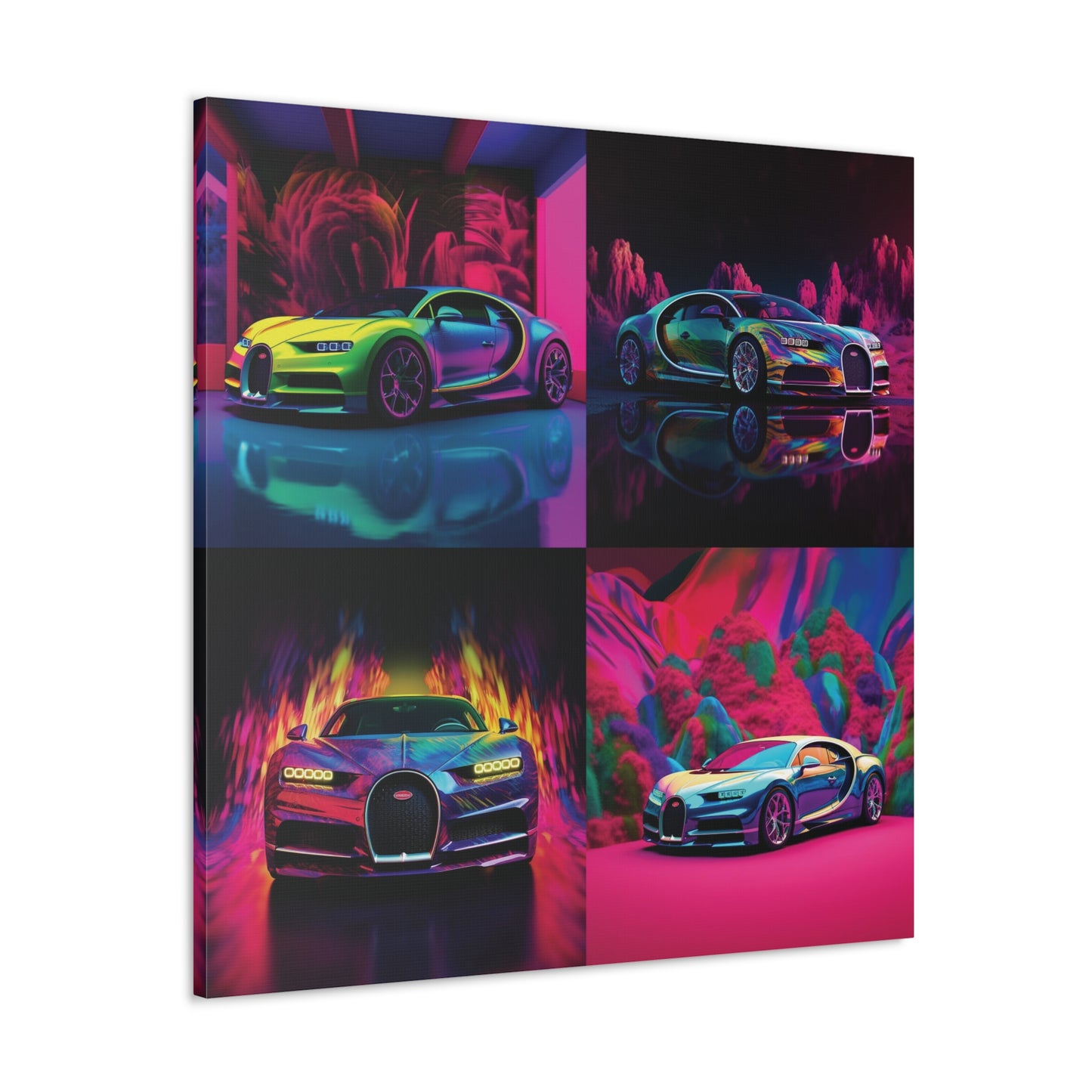 Canvas Gallery Wraps Florescent Bugatti Flair 5