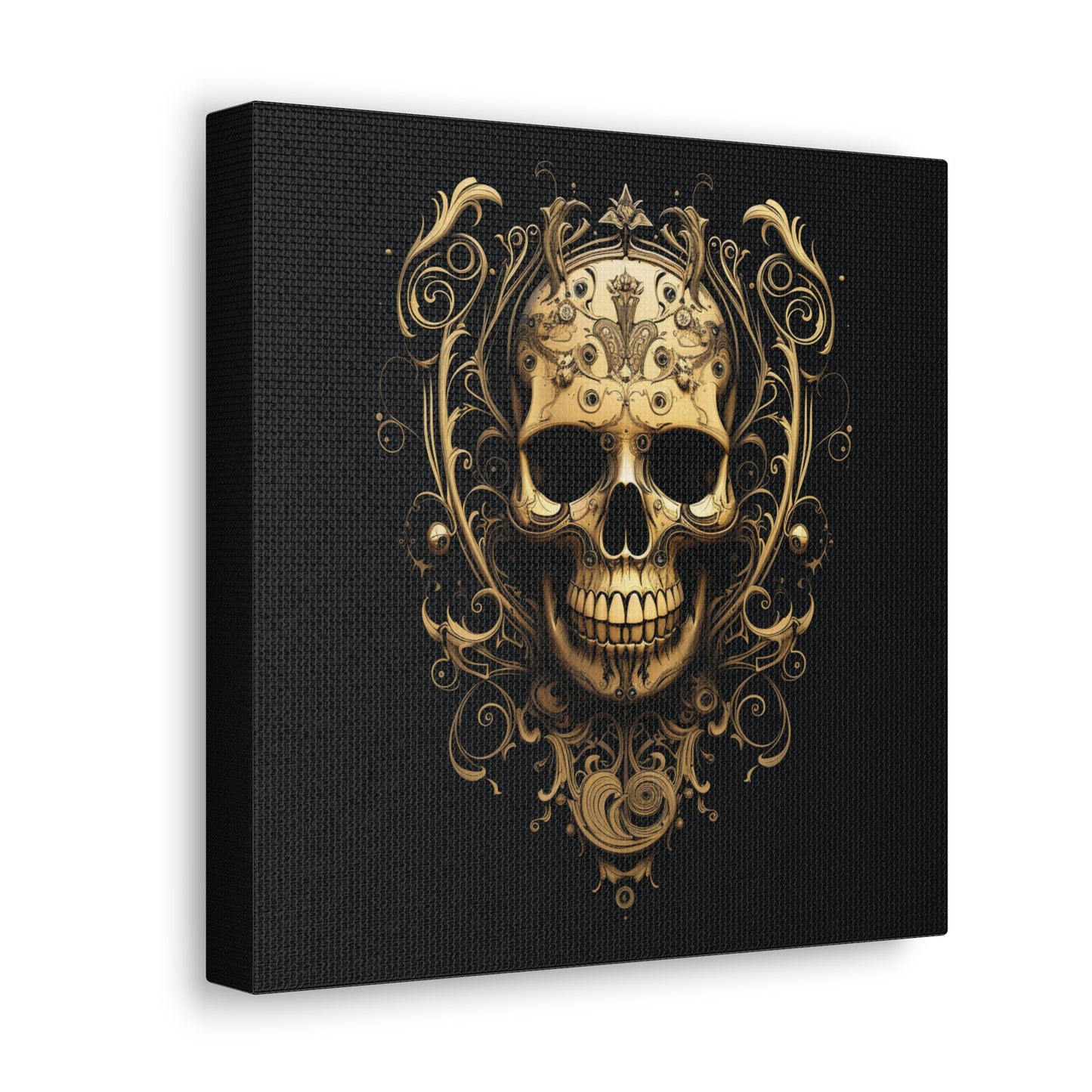 Canvas Gallery Wraps Skull Treble Clef 3