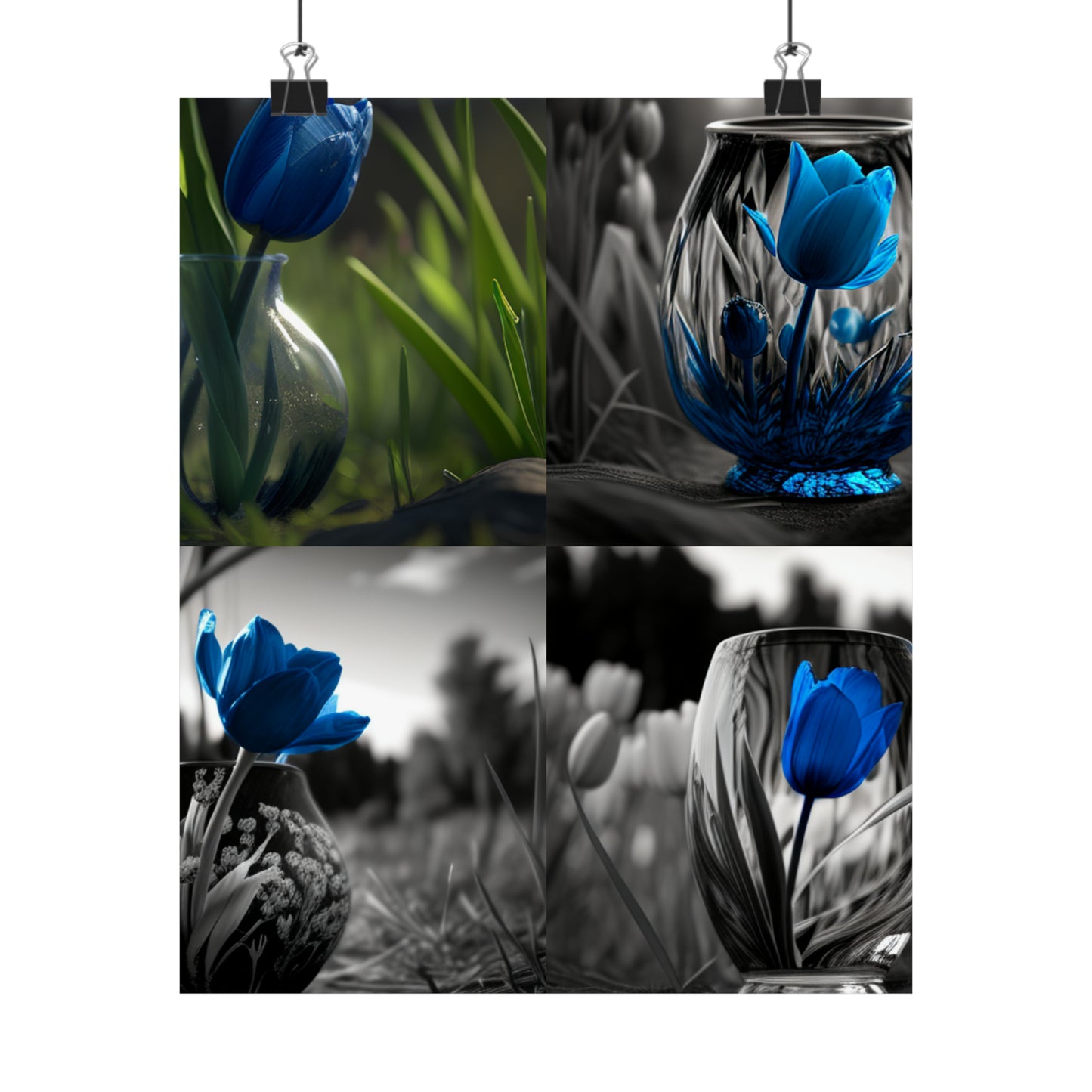 Premium Matte Vertical Posters Tulip 5