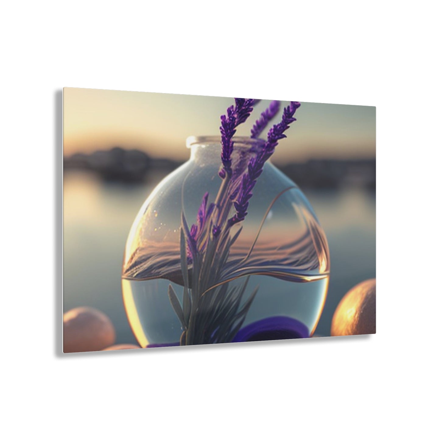 Acrylic Prints Lavender in a vase 3