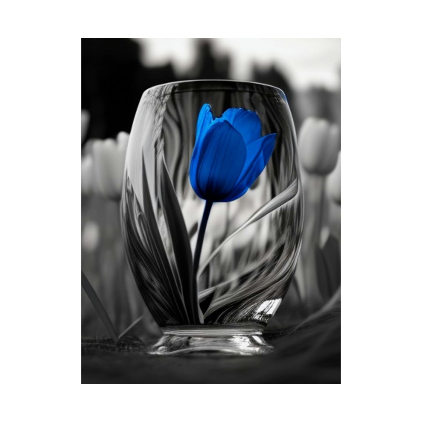 Premium Matte Vertical Posters Tulip 4