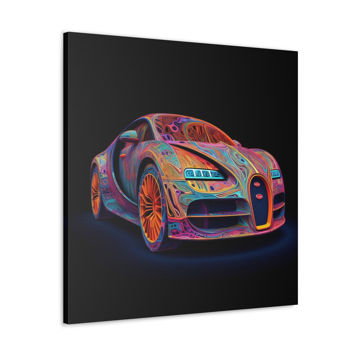 Canvas Gallery Wraps Bugatti Abstract Concept 1