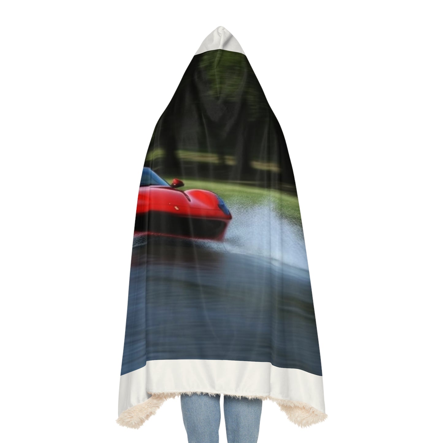 Snuggle Hooded Blanket Water Ferrari Splash 3