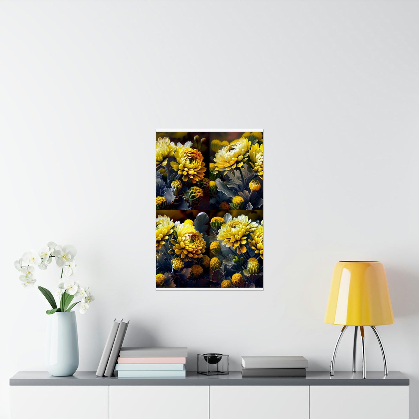 Premium Matte Vertical Posters Yellow Hermosas Flores Amarillas 5