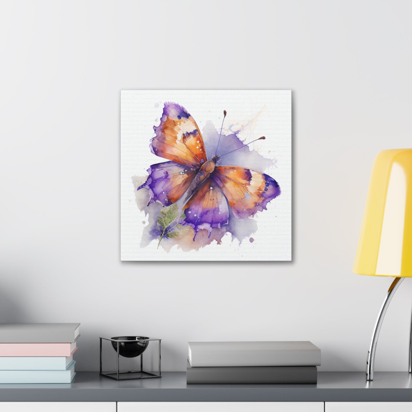 Canvas Gallery Wraps MerlinRose Watercolor Butterfly 2