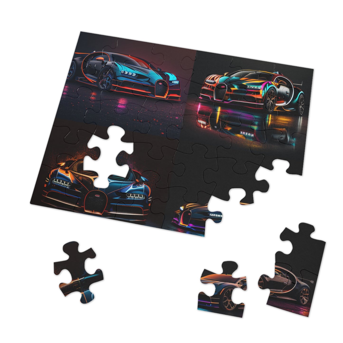 Jigsaw Puzzle (30, 110, 252, 500,1000-Piece) Bugatti Chiron Super 5