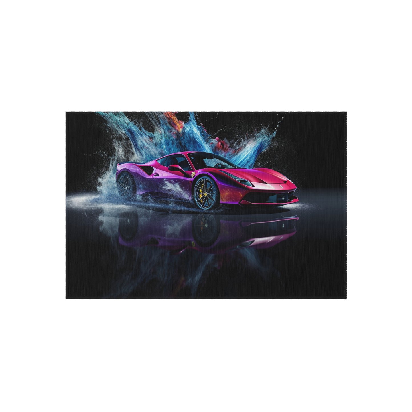 Outdoor Rug  Ferrari Water Splash 4