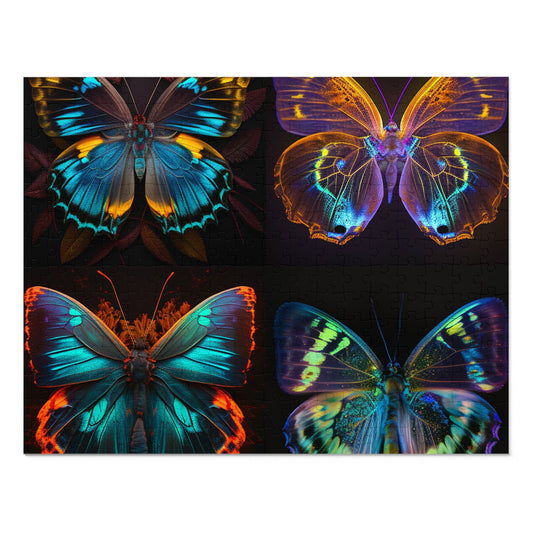 Jigsaw Puzzle (30, 110, 252, 500,1000-Piece) Neon Butterfly Flair 5