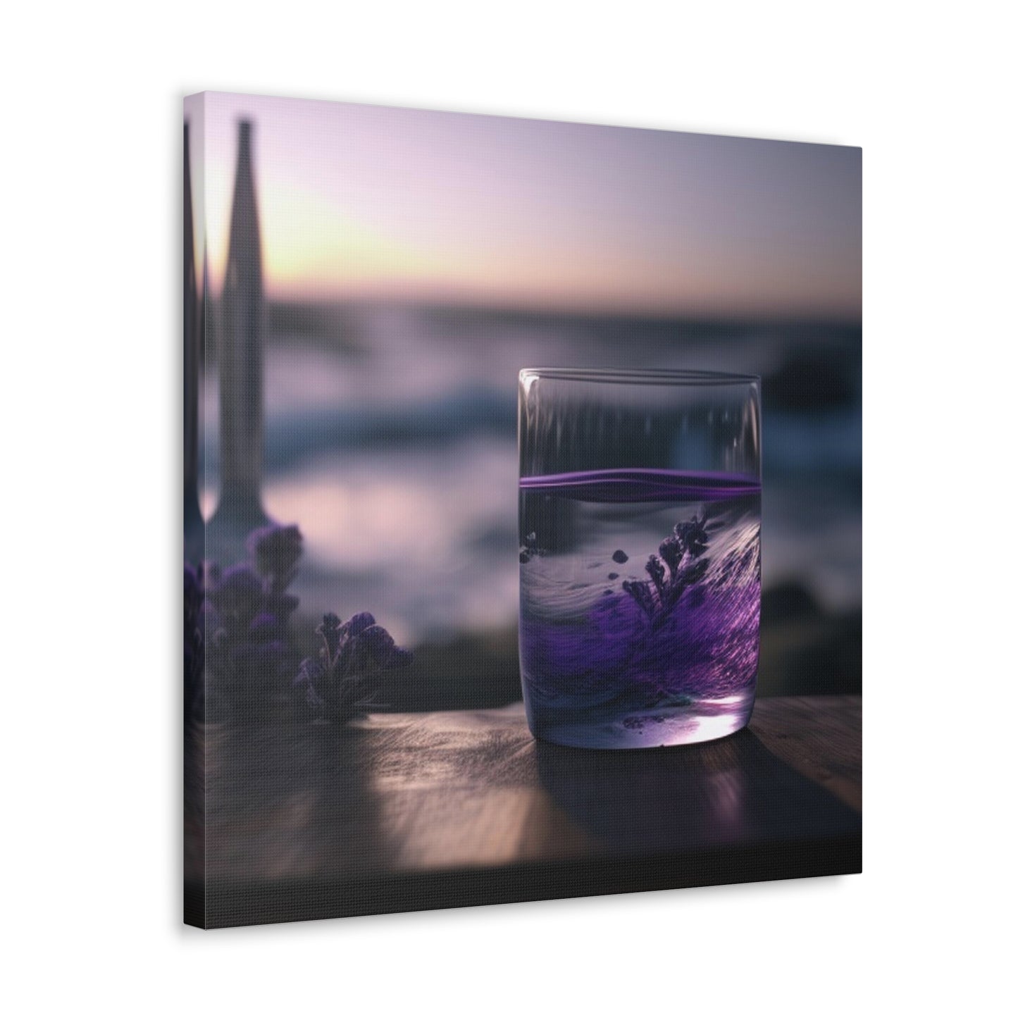 Canvas Gallery Wraps Lavender in a vase 4