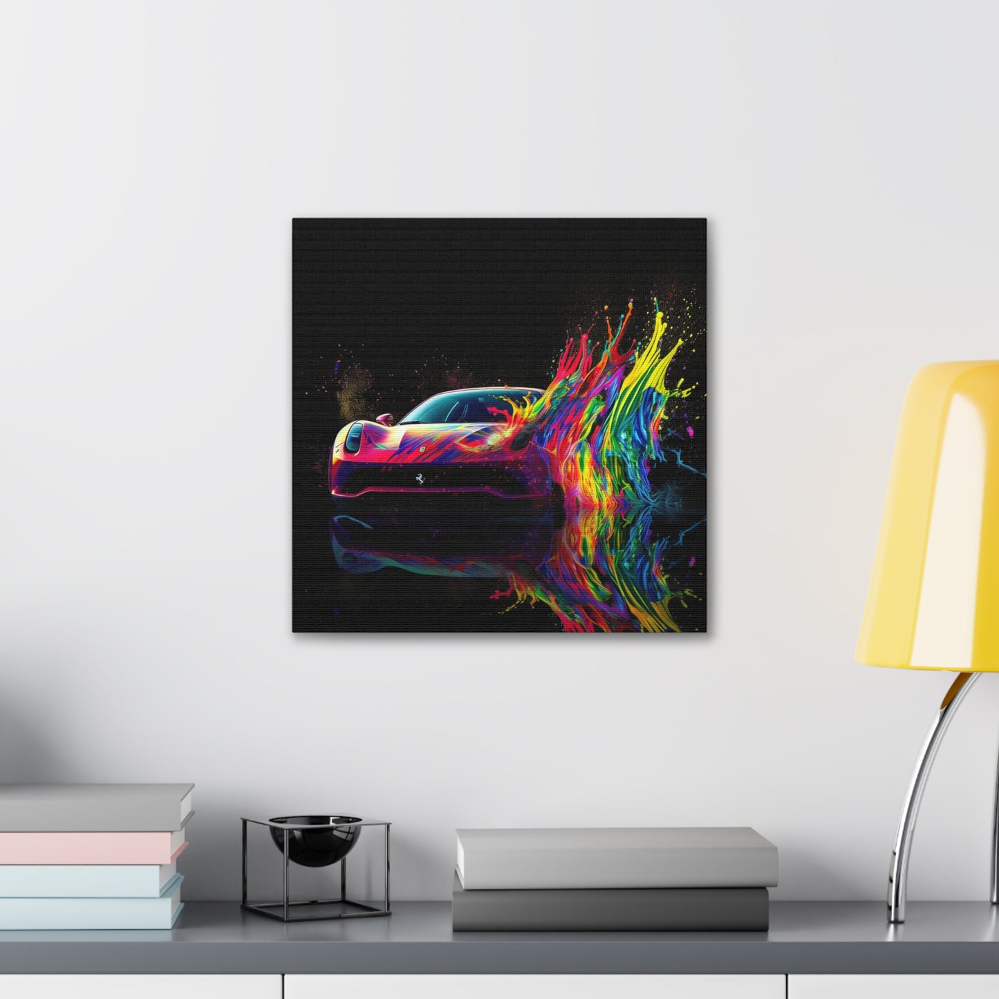 Canvas Gallery Wraps Ferrari Fusion Water 3