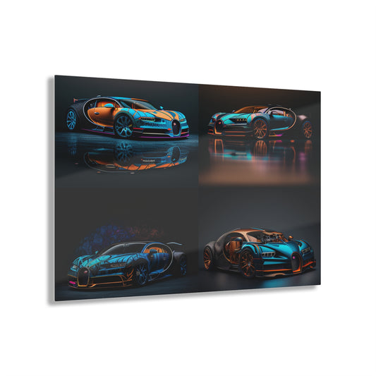 Acrylic Prints Bugatti Blue 5