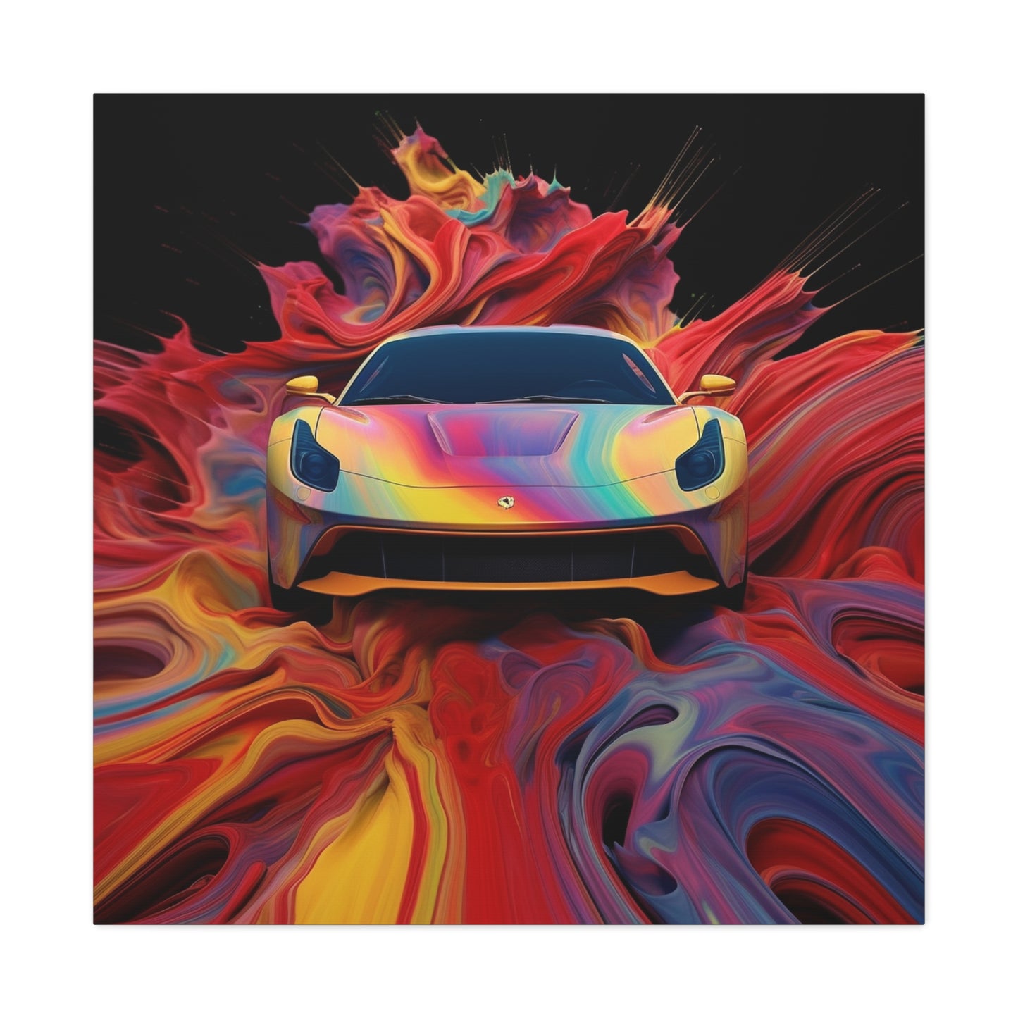 Canvas Gallery Wraps Ferrari Water Fusion 1