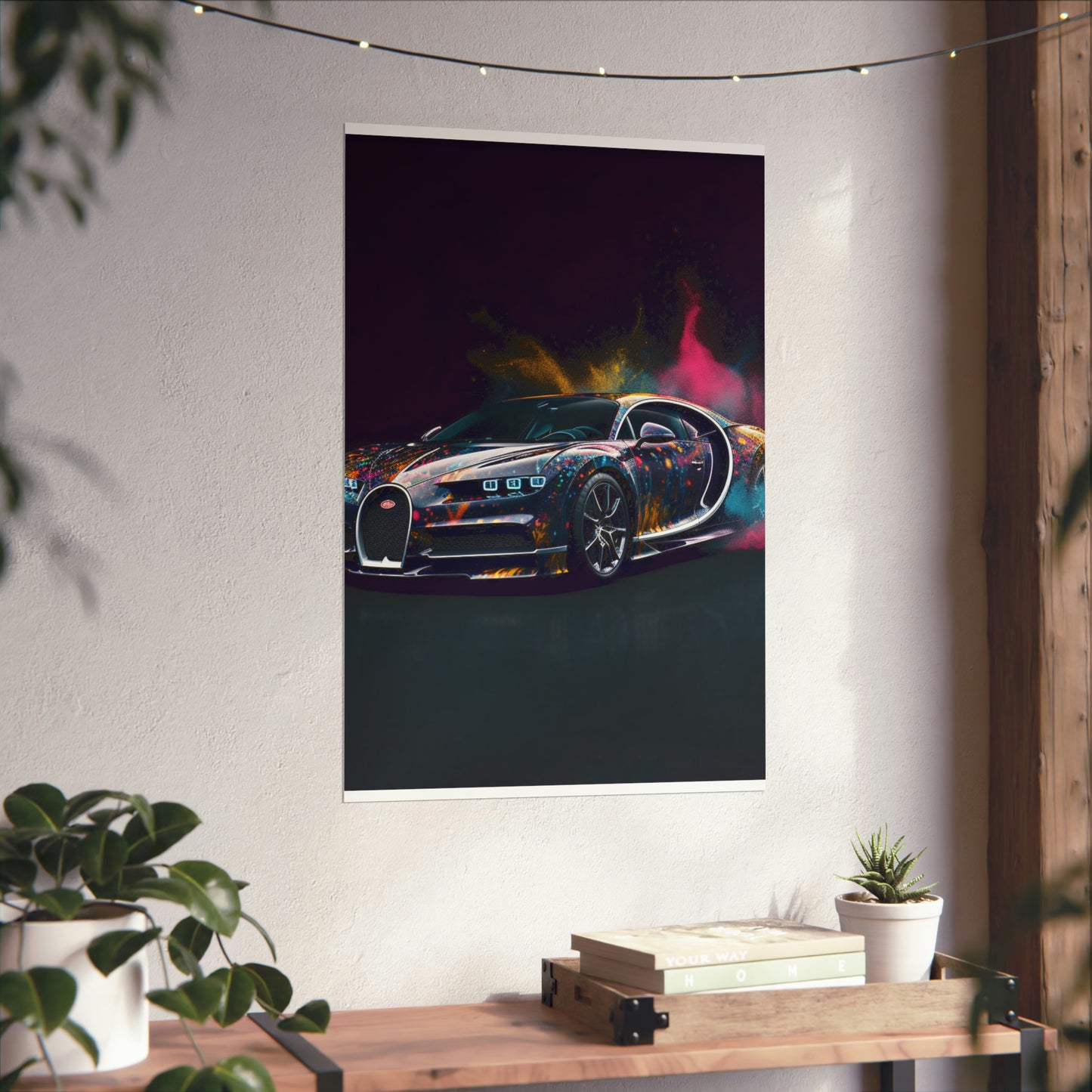 Premium Matte Vertical Posters Hyper Bugatti 4