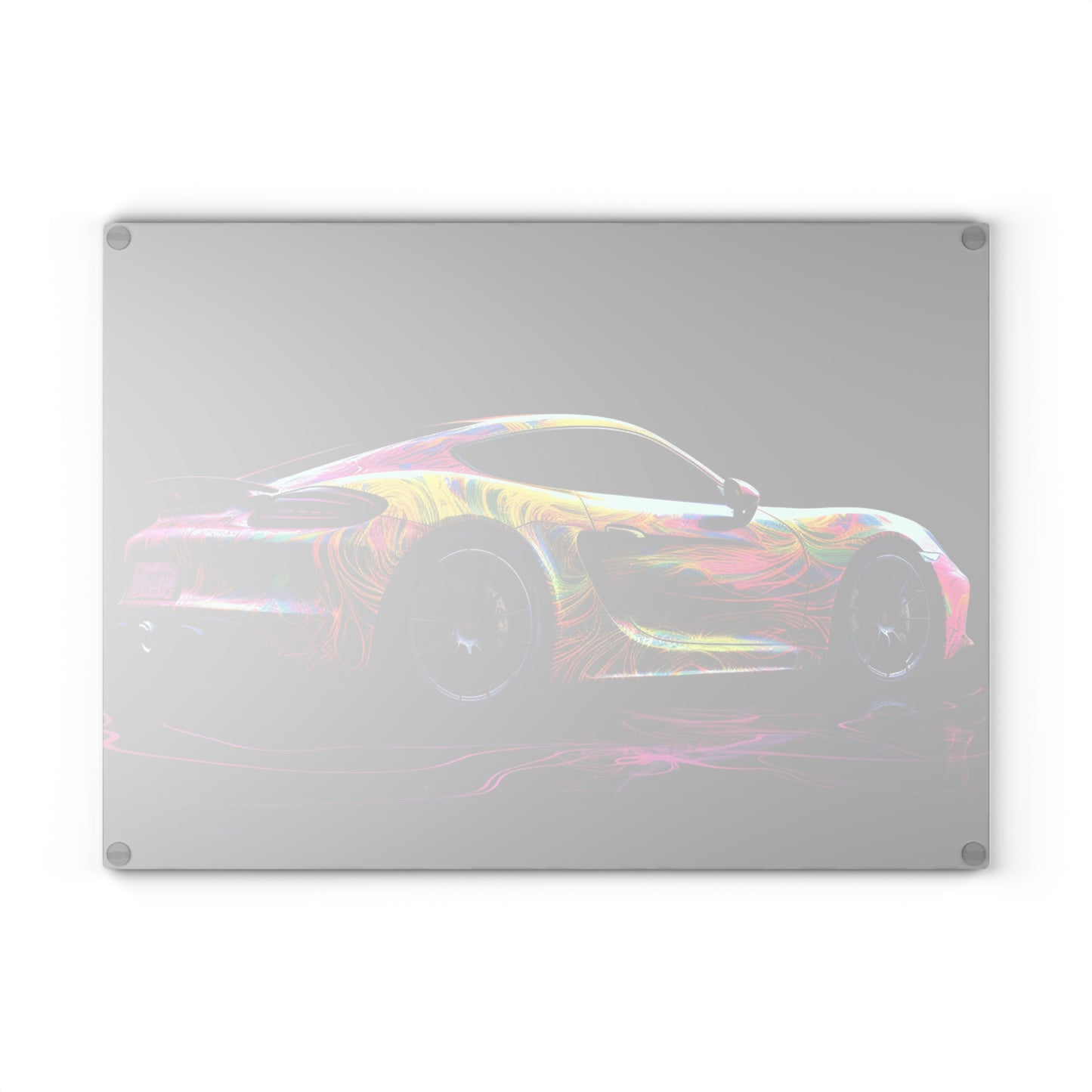 Glass Cutting Board Porsche Flair 4