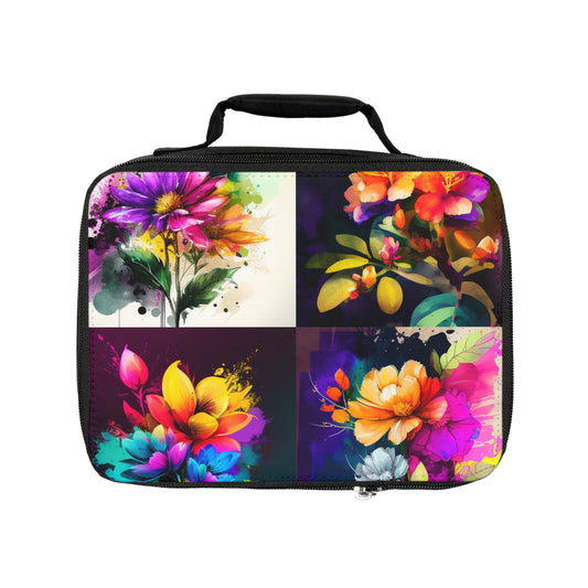 Lunch Bag Bright Spring Flowers 5