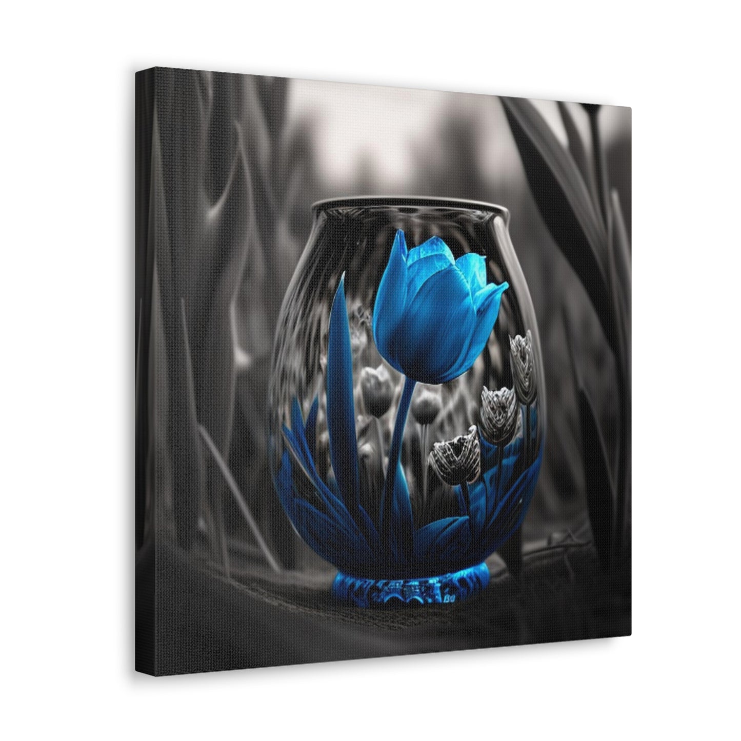 Canvas Gallery Wraps Tulip Blue 4