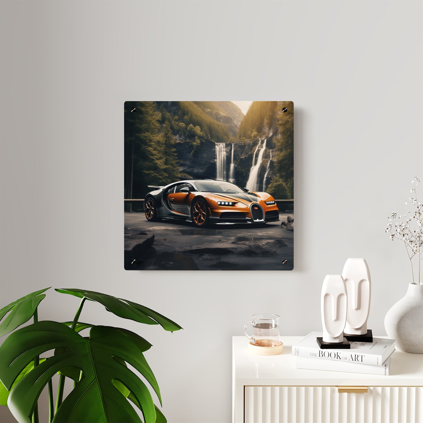 Acrylic Wall Art Panels Bugatti Waterfall 3