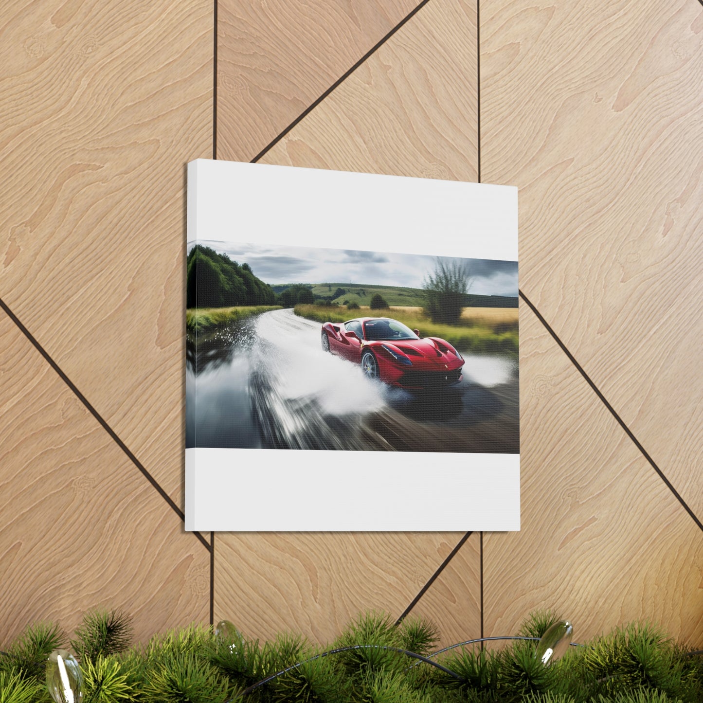 Canvas Gallery Wraps Water Ferrari Splash 4