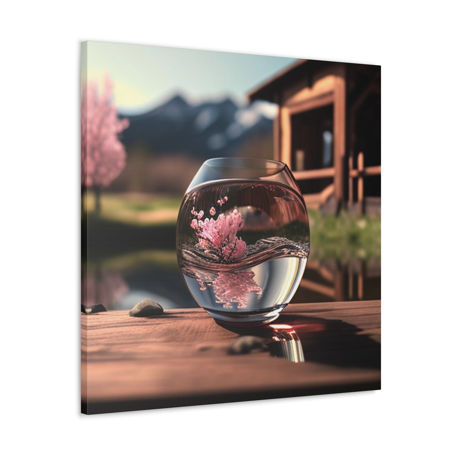 Canvas Gallery Wraps Cherry Blossom 4