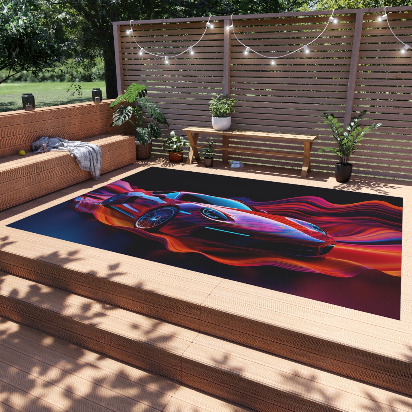 Outdoor Rug  Porsche Water Fusion 4