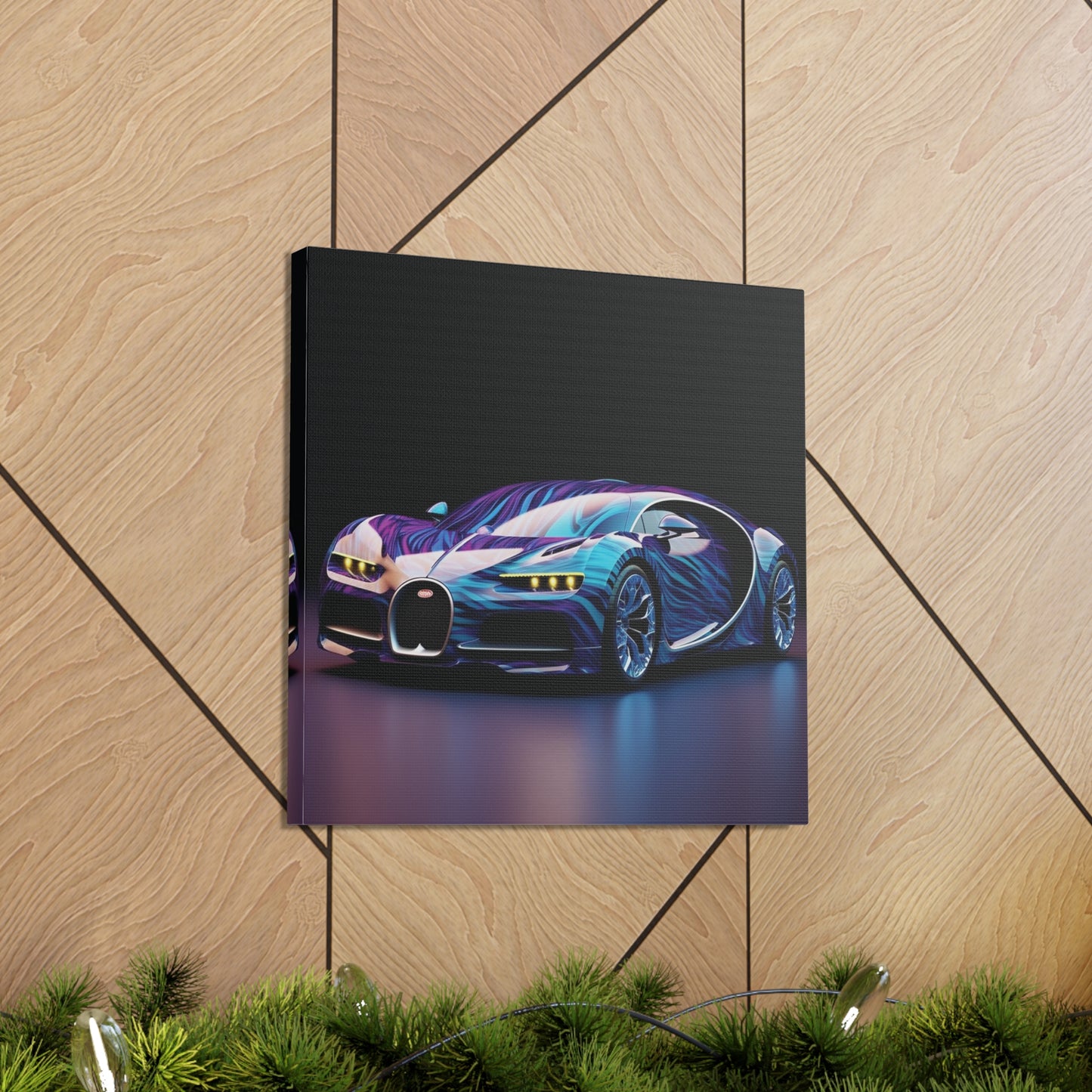 Canvas Gallery Wraps Bugatti Abstract Flair 3
