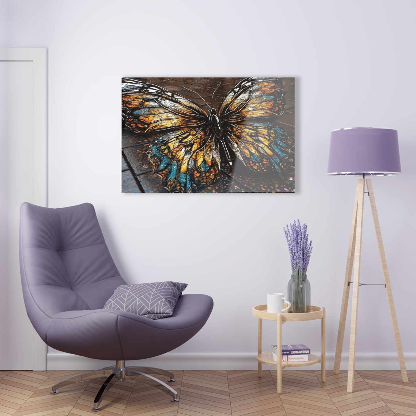 Acrylic Prints Water Butterfly Street 1