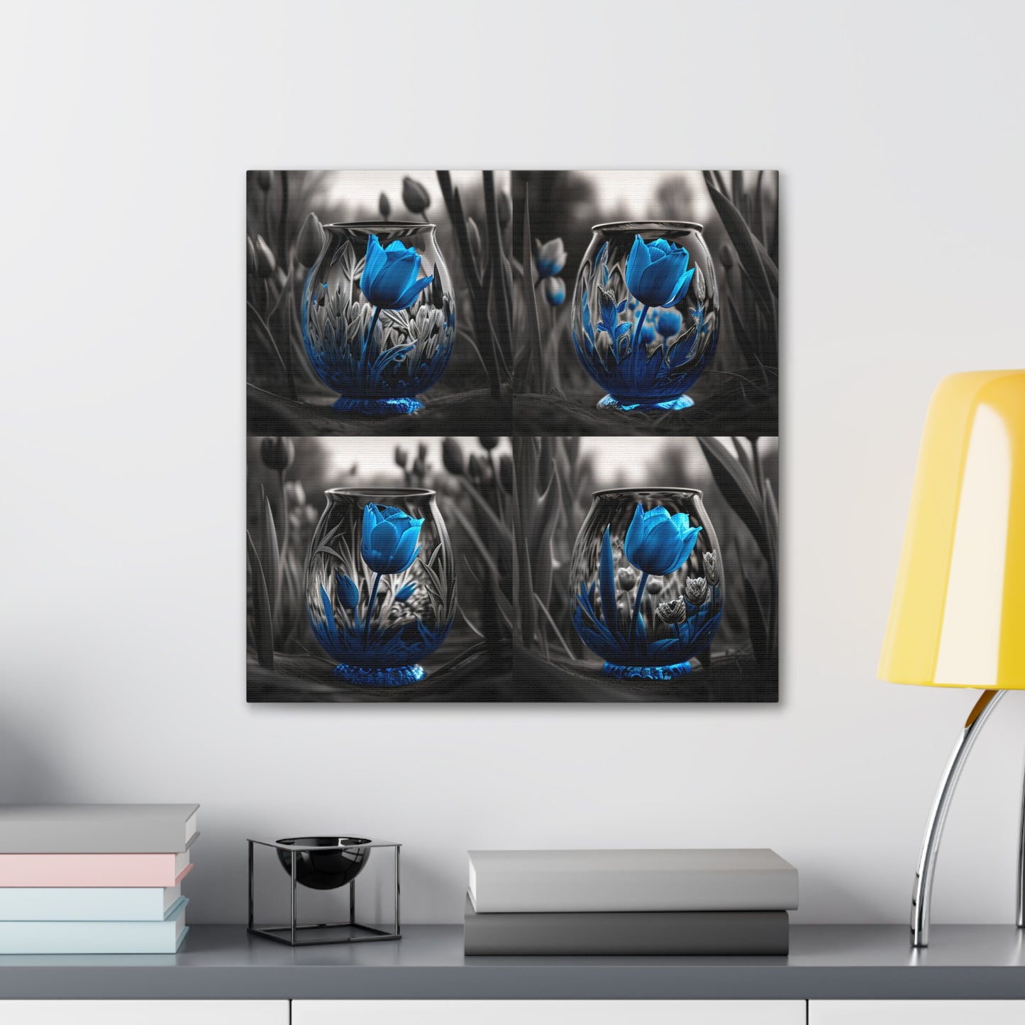 Canvas Gallery Wraps Tulip Blue 5