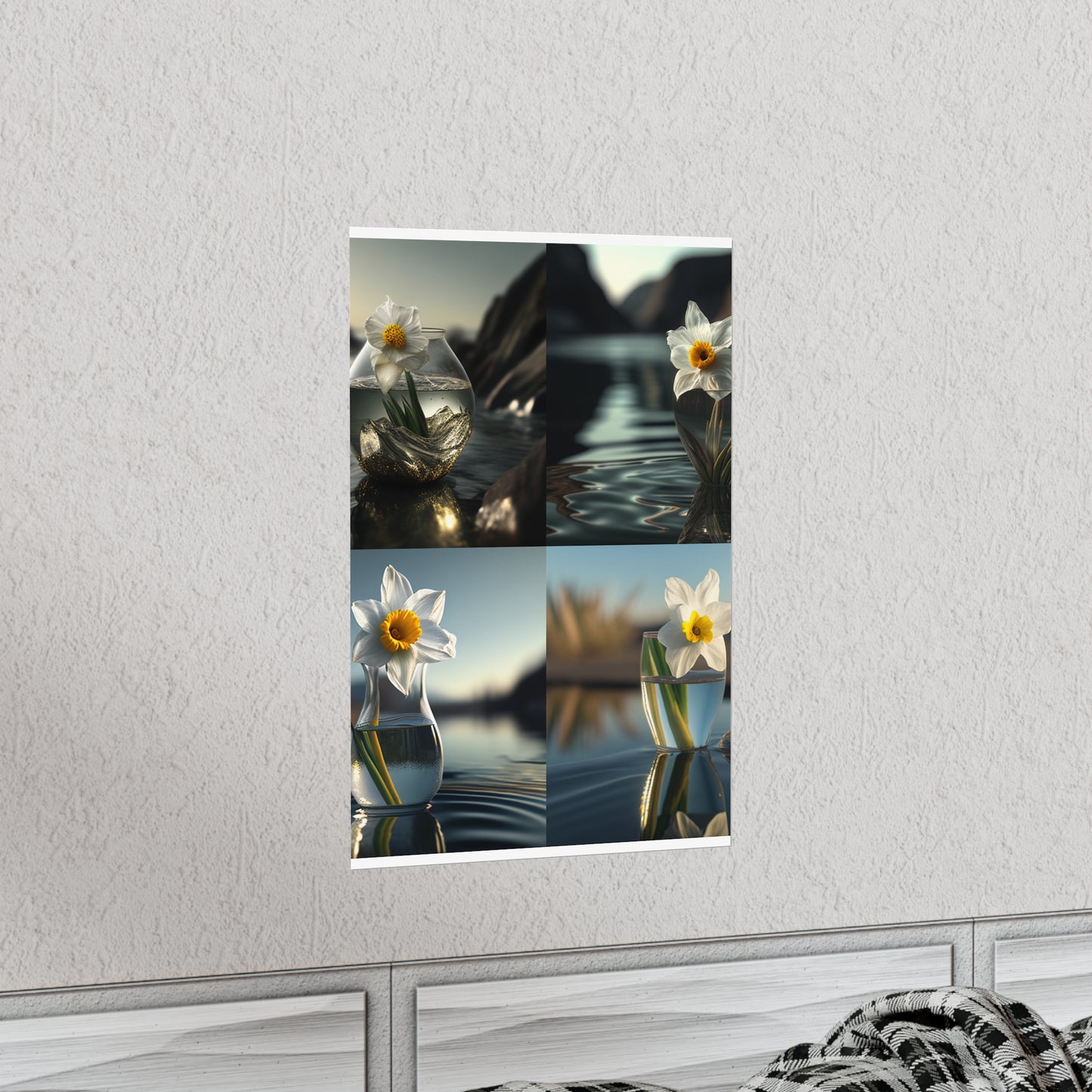 Premium Matte Vertical Posters Daffodil 5