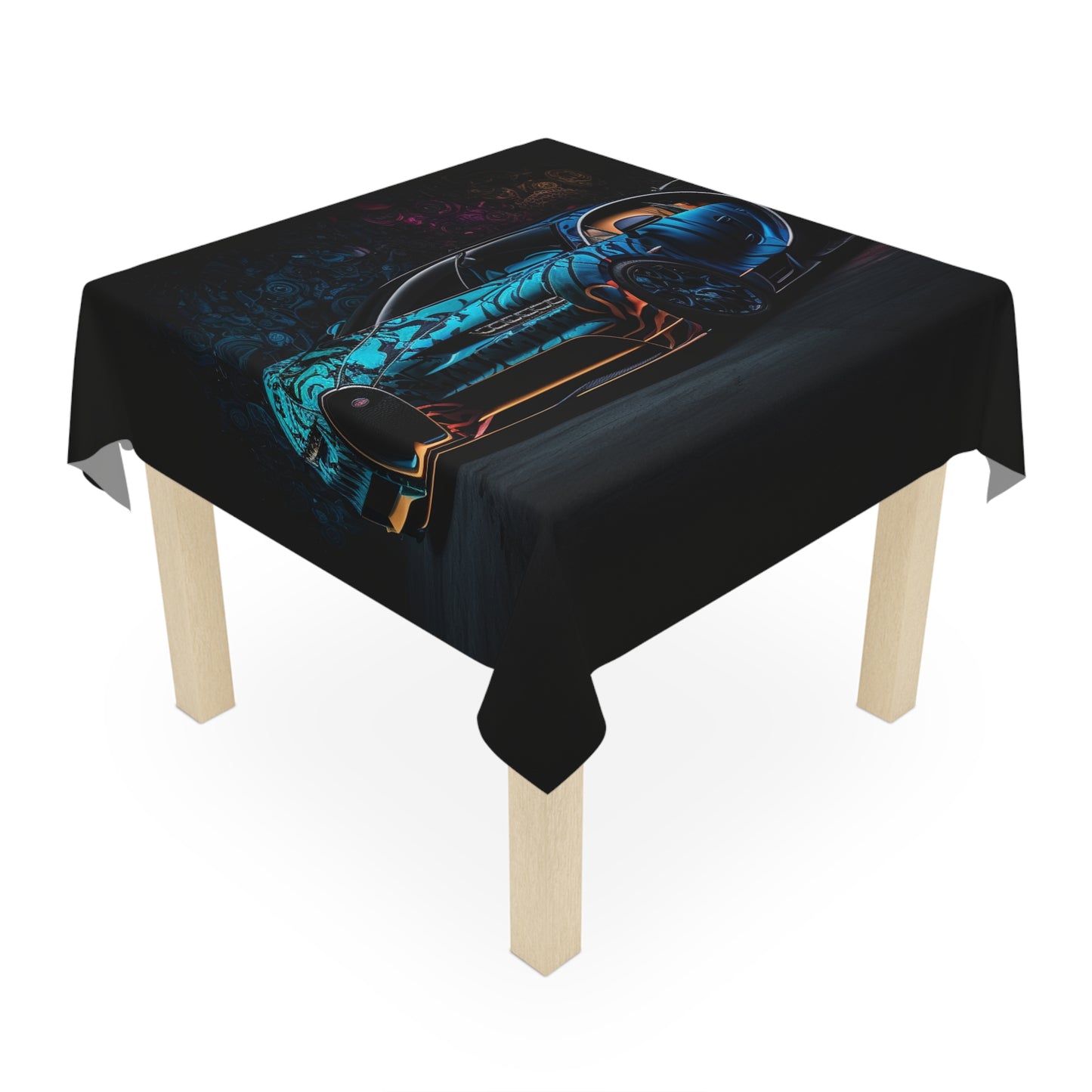 Tablecloth Bugatti Blue 3