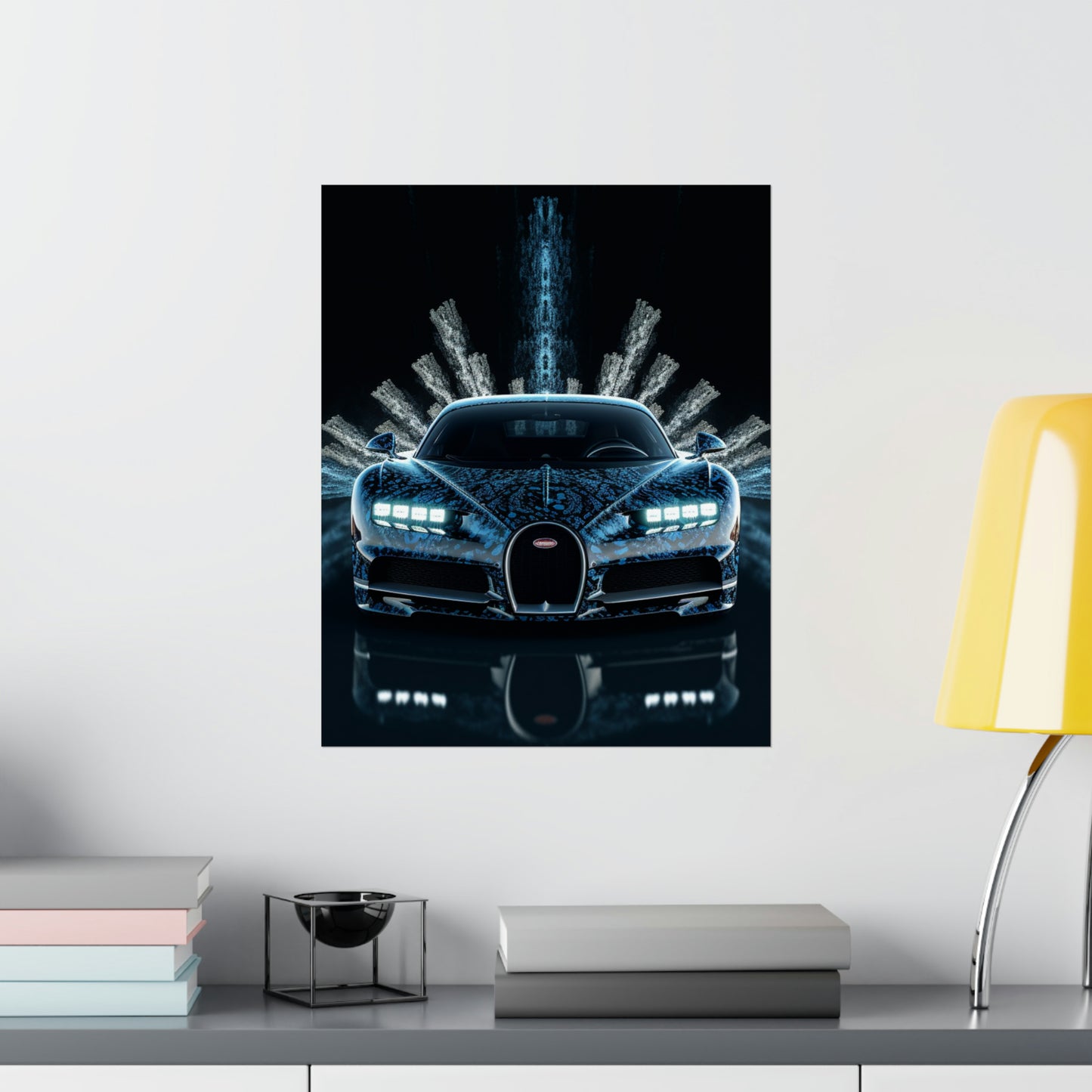 Premium Matte Vertical Posters Hyper Bugatti 2