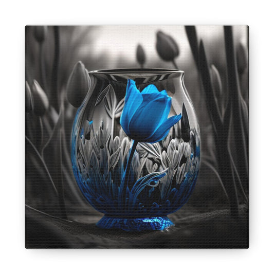 Canvas Gallery Wraps Tulip Blue 1